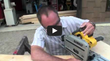 Steve Maxwell Introduces the DeWalt Track Guided Saw