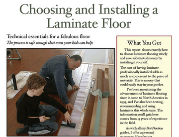 How to Choose and Install Laminate Wood Flooring