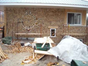 Bottle Wall Custom Home