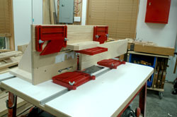 crown moulding router table fence