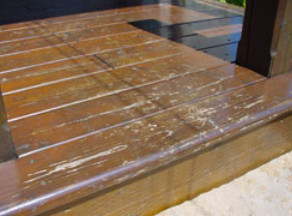 outdoor wood finishing