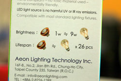 led illumination specs