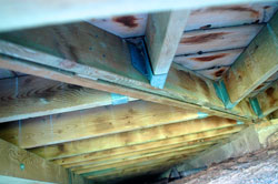 deck double corner joist