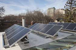 photovoltaic pv panels turn light into energy green building