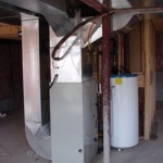 modern gas furnace