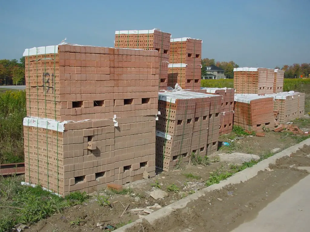 classic brick pile