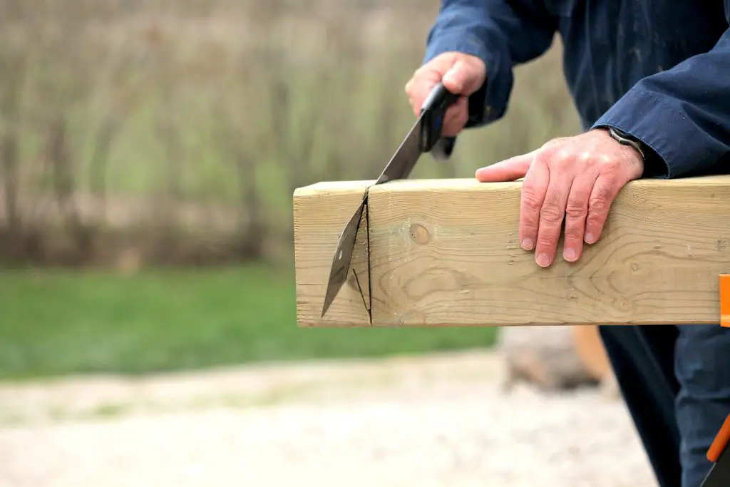 outdoor projects handsaw