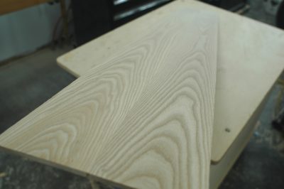 shop cut veneer close