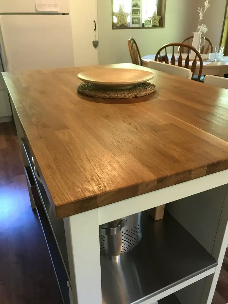 wood countertop