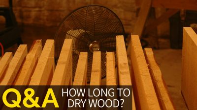 how to dry wood